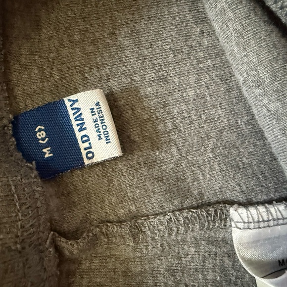 Old Navy Kids Heather Gray Ribbed Shorts - Picture 3 of 4